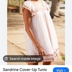 Anthropologie Mer St Barths tunic cover up dress